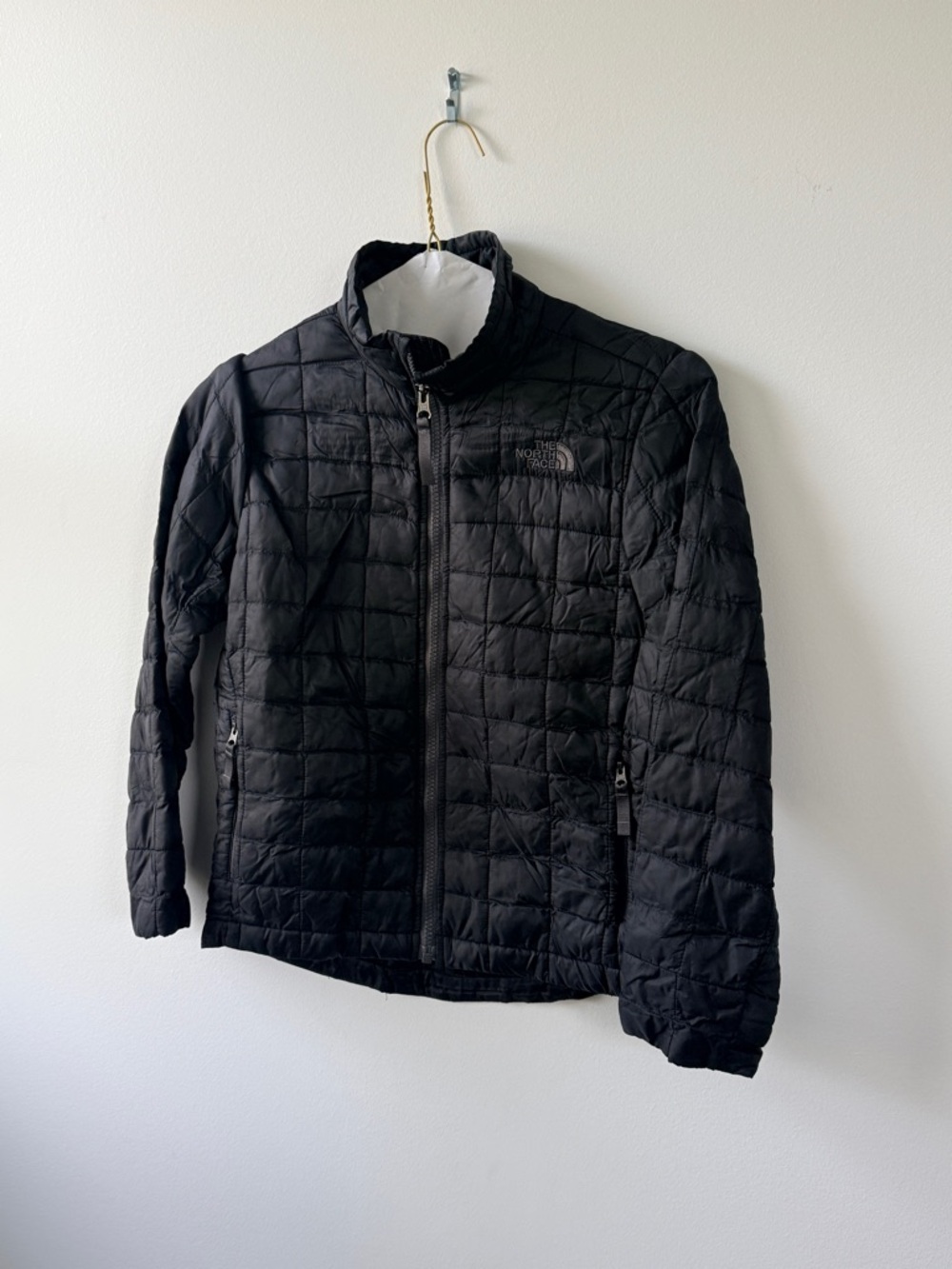 The North Face Kids Black Quilted Insulated Jacket